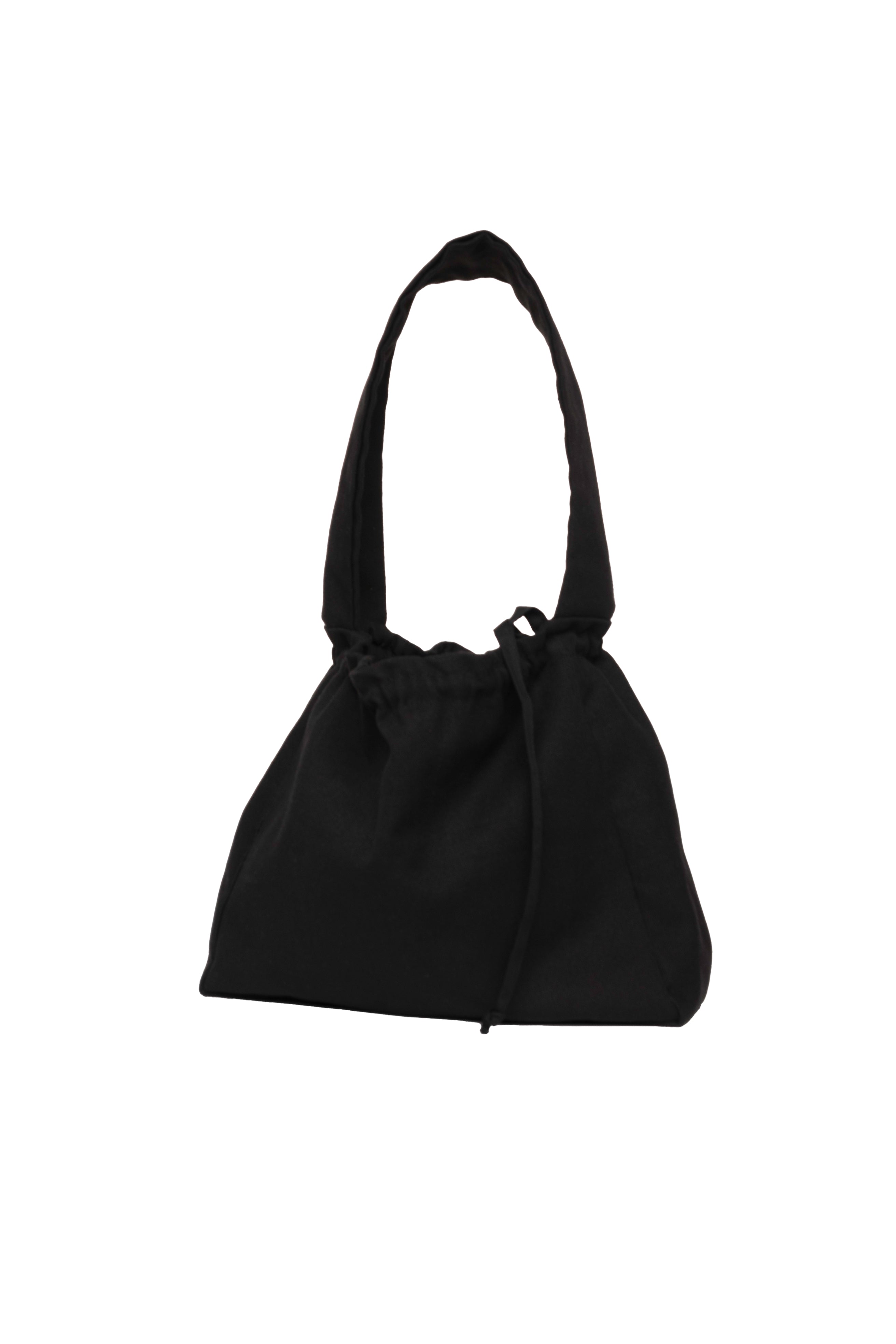 Dark Tulip - Medium Tote Bag Black Canva with Single Side Handle