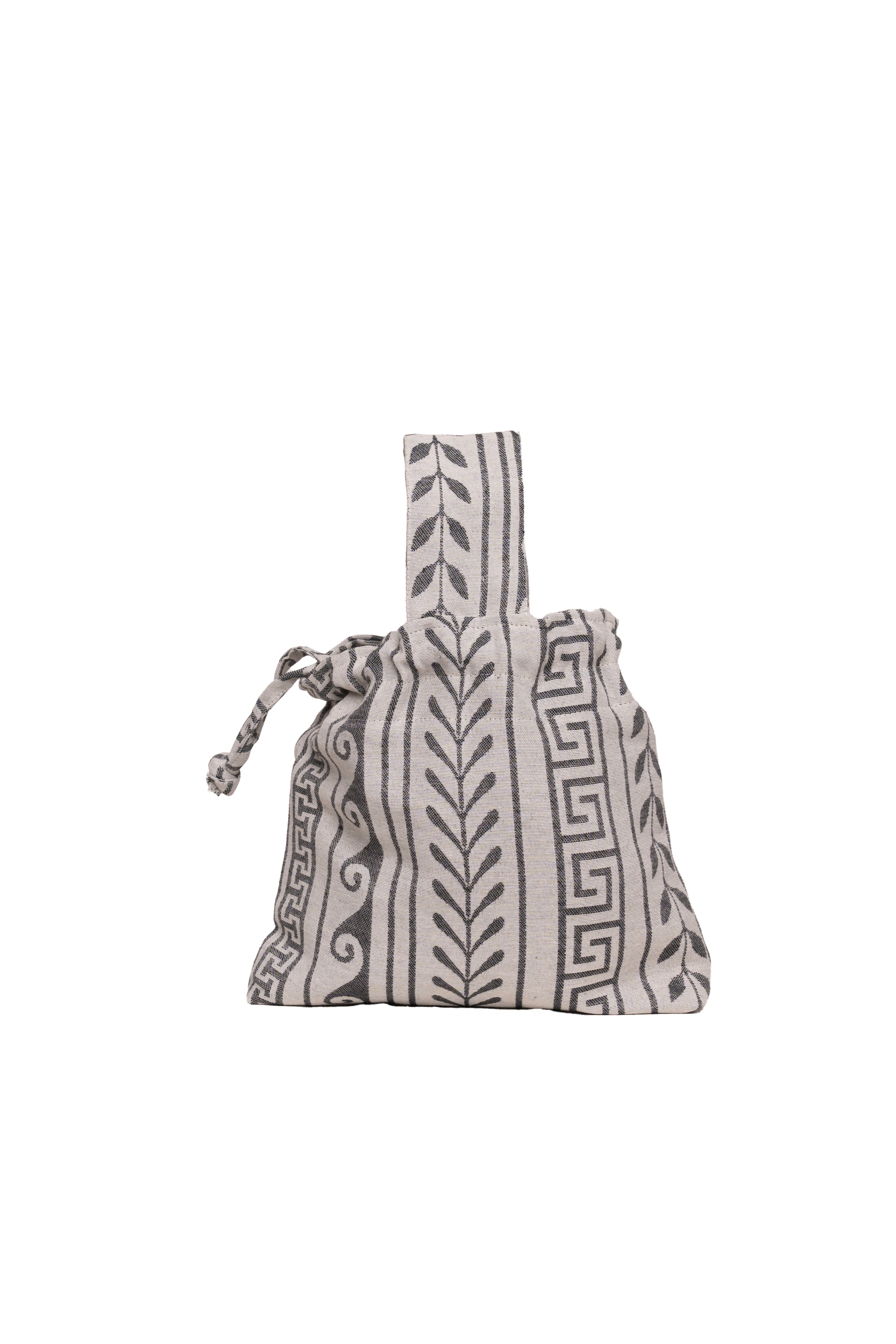 Mykonos - Small Tote Bag Meander with Single Cross Handle