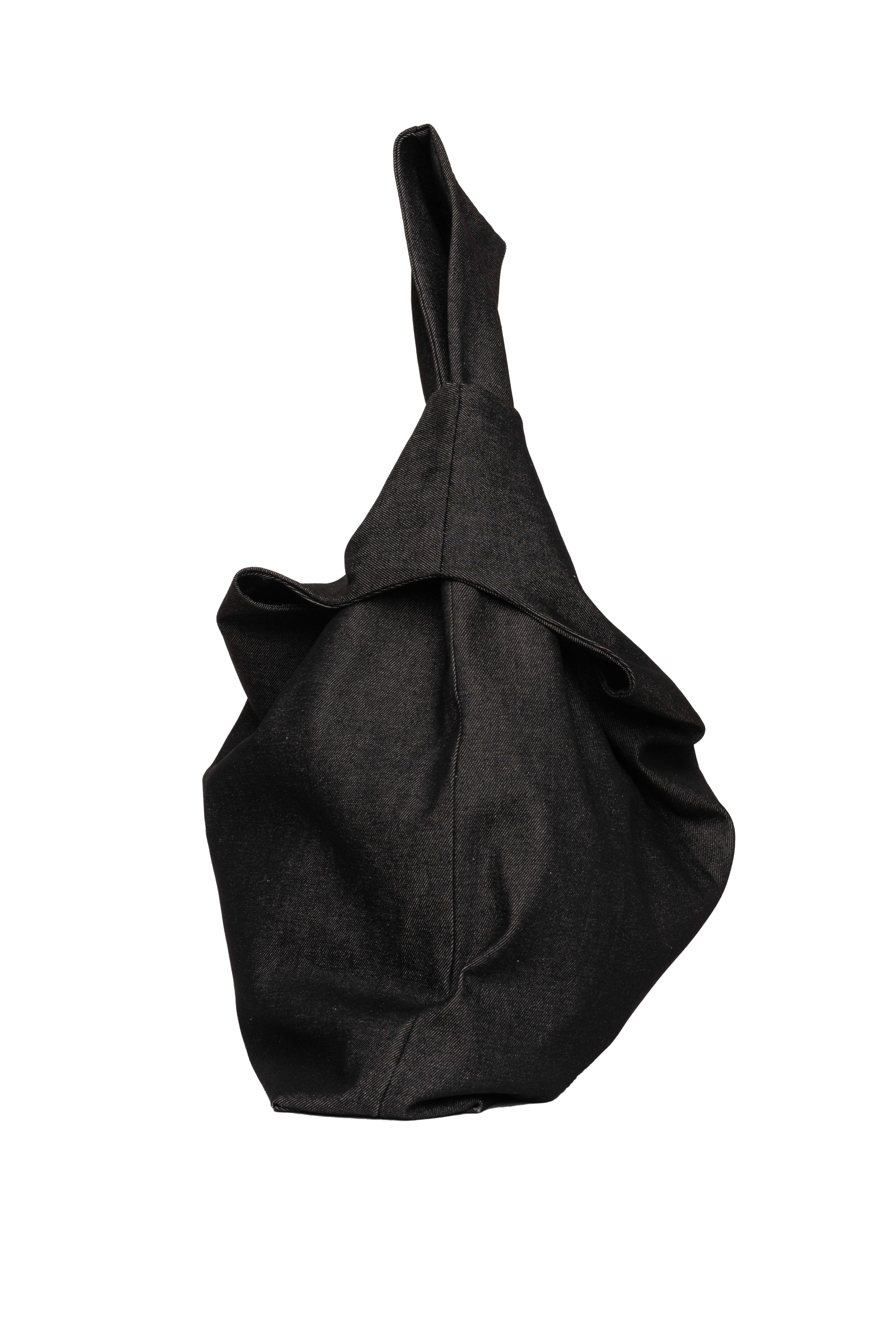 Dark Denim - Large Sack Black Denim