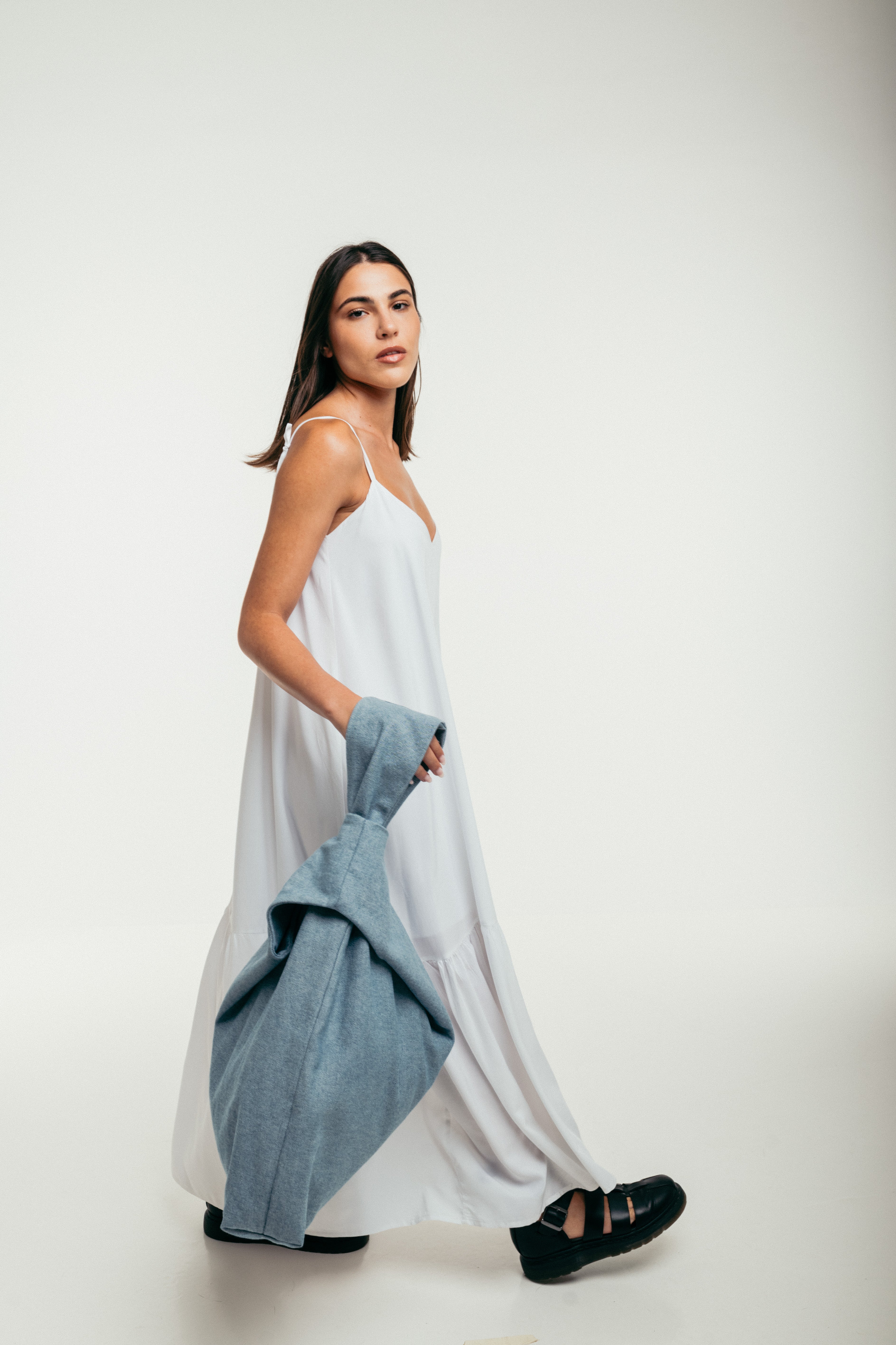 Denim - Large Sack Light Blue Denim