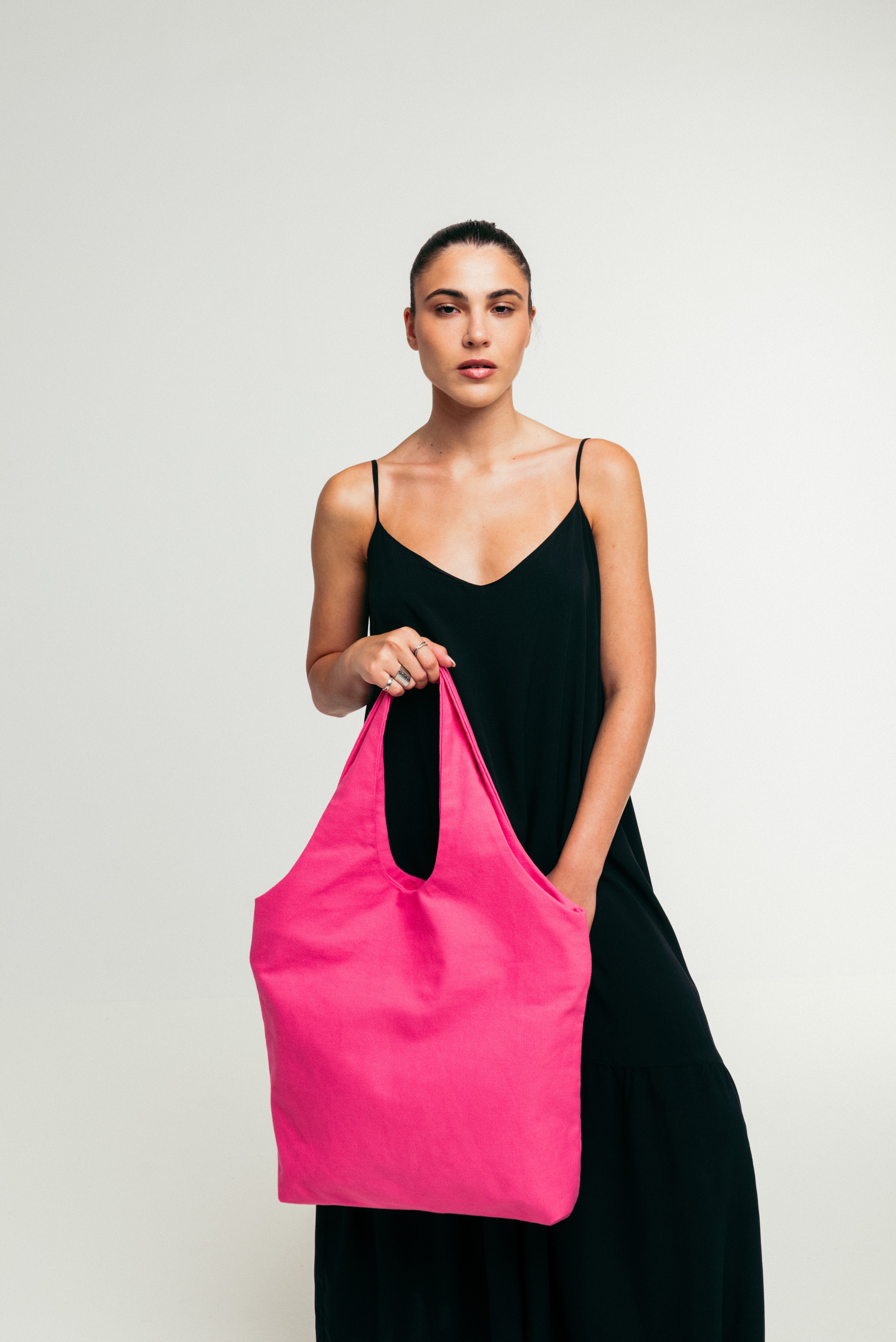Flamingo - Large Tote Bag Pink Canva