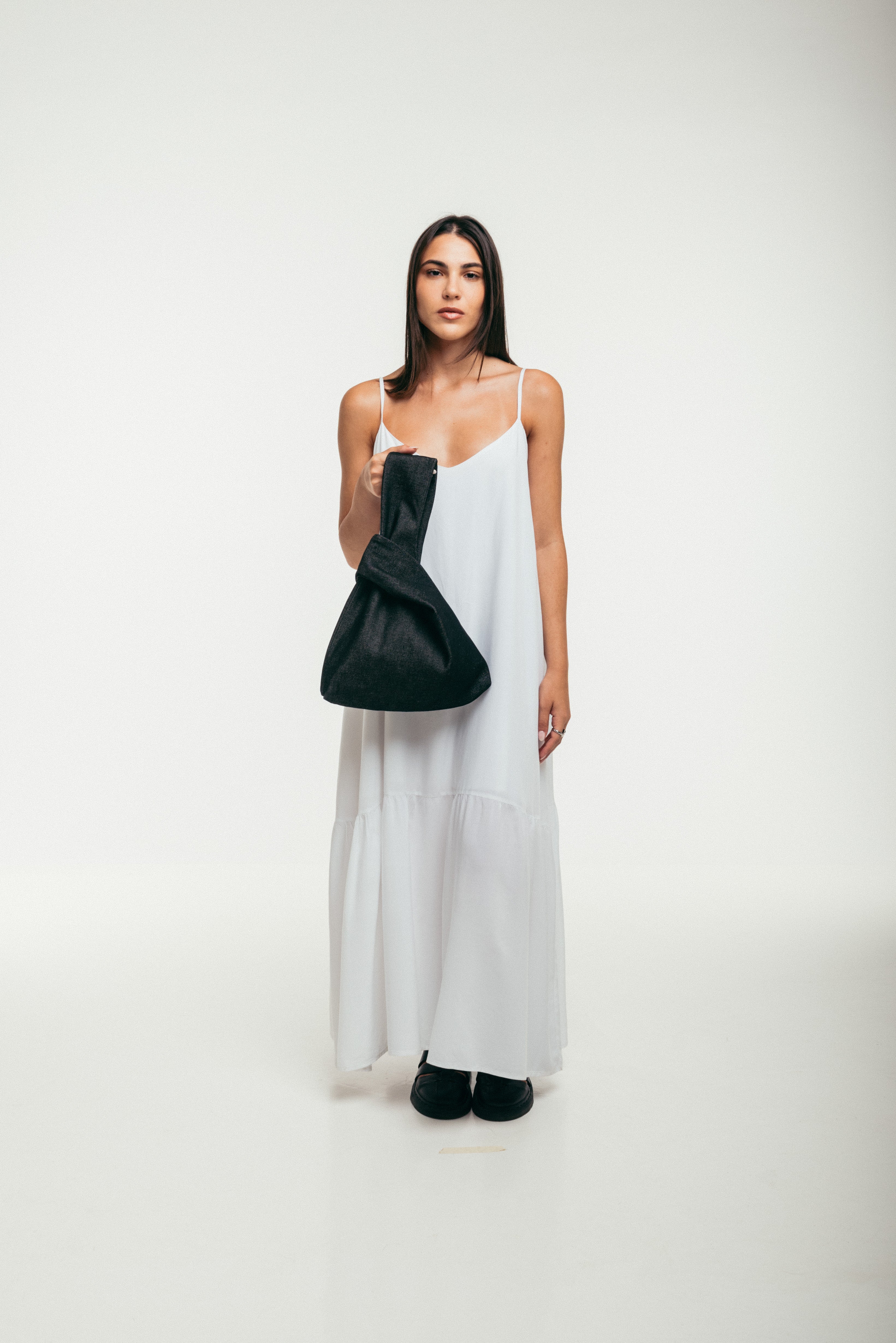 Dark Denim - Medium Sack Black Denim
