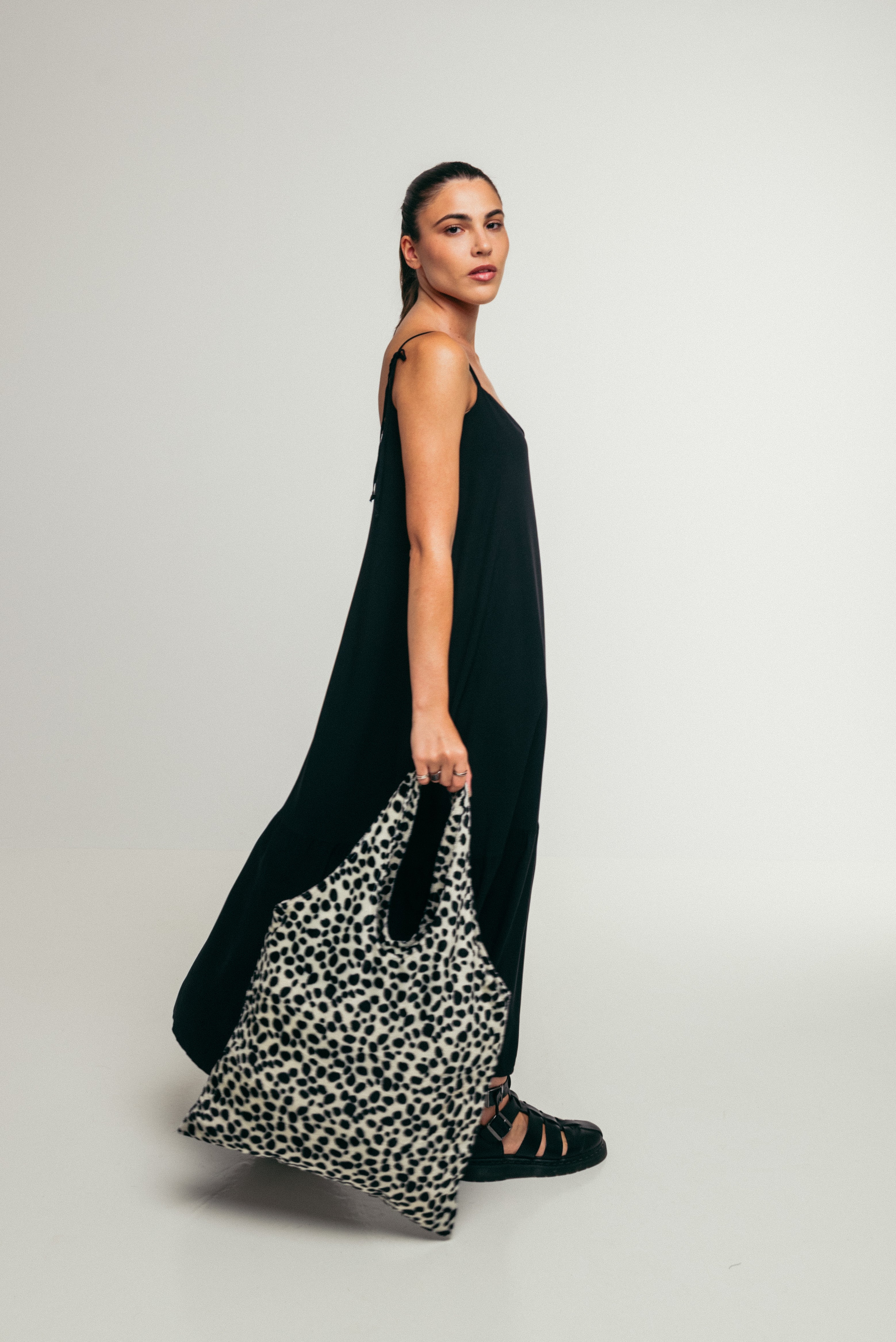 Cheetah - Large Tote Bag Fur Animal Print Cheetah