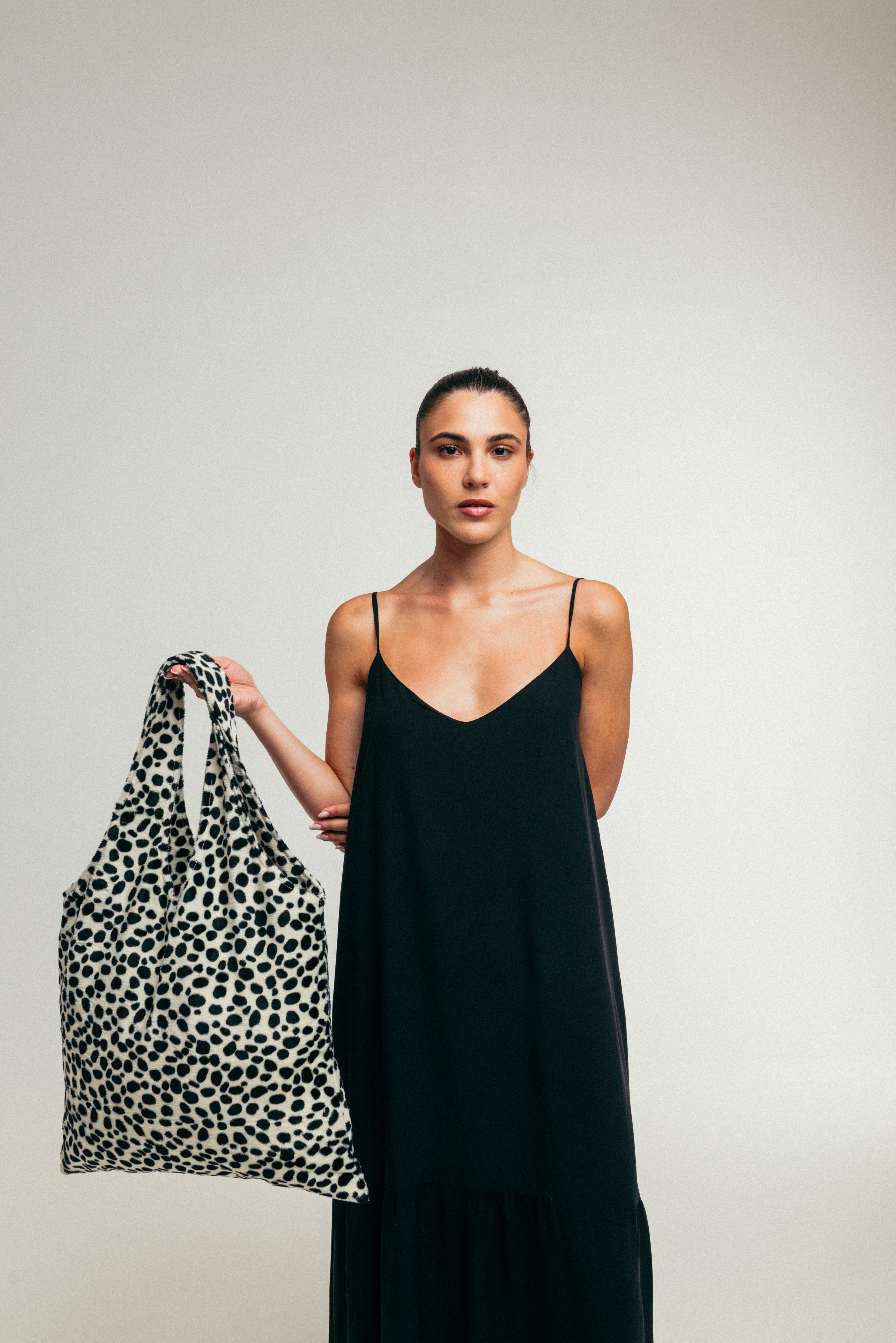 Cheetah - Large Tote Bag Fur Animal Print Cheetah