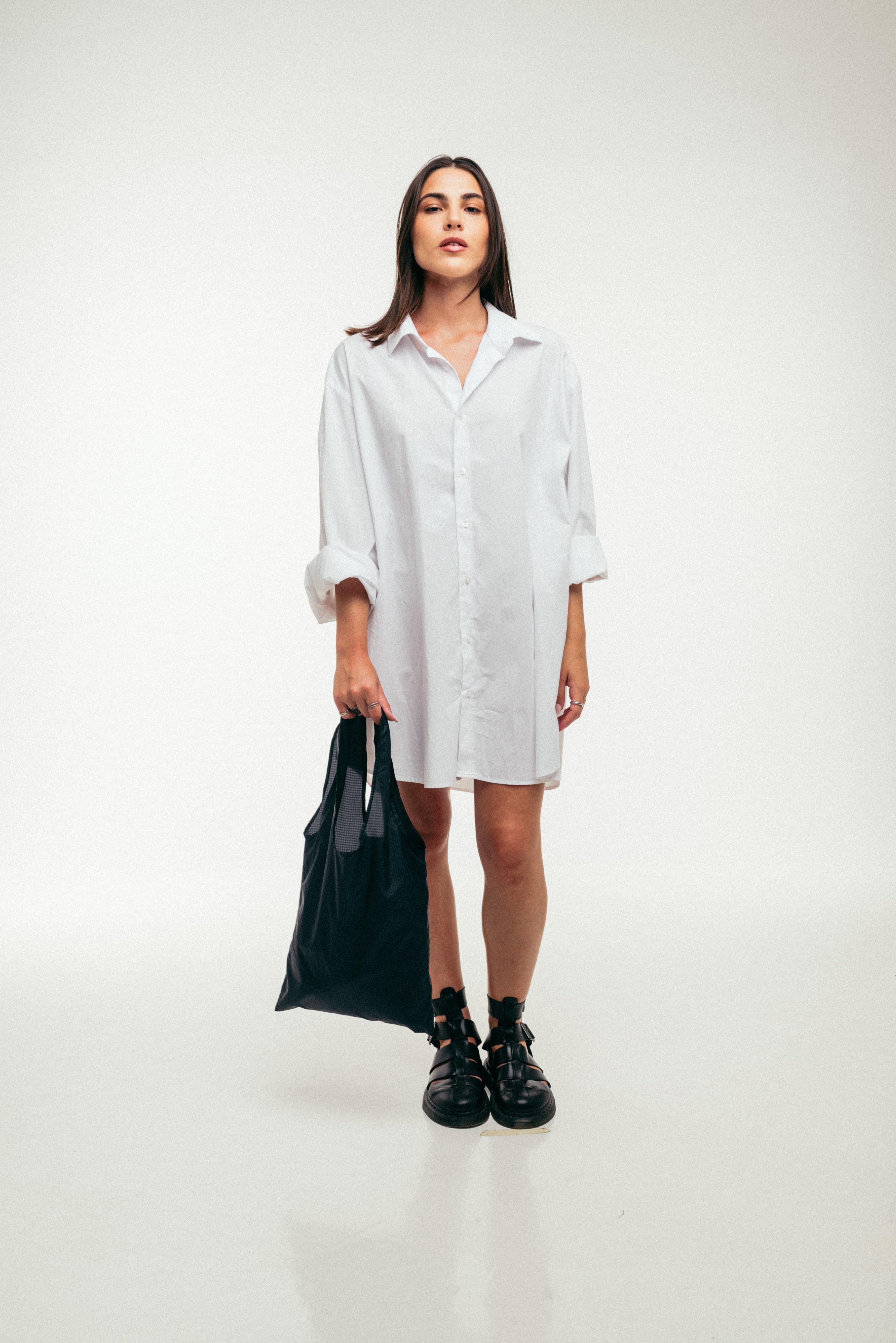 Deep Space - Large Light Shopping Bag Black